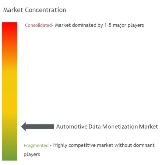 Automotive Data Monetization Market Concentration